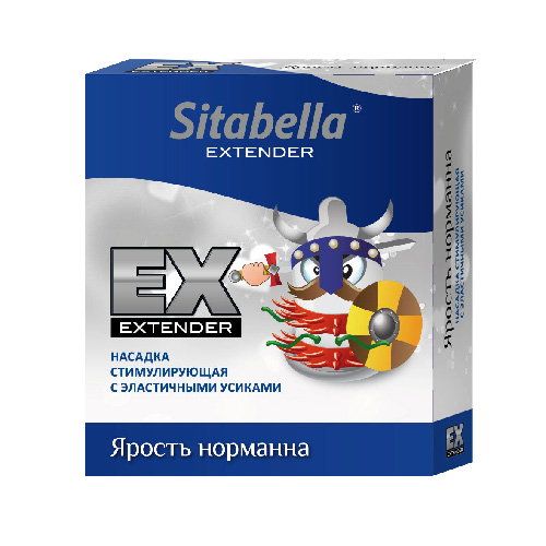 Изображение товара Насадка стимулирующая Sitabella Extender Ярость Нормана Насадка стимулирующая Sitabella Extender Ярость Нормана фотография