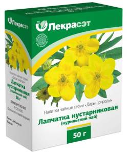 Курильский чай (лапчатка кустарниковая) чайный напиток, 50 г